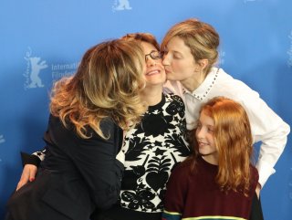 Berlino 2018: Laura Bispuri, Valeria Golino, Sara Casu e Alba Rohrwacher al photocall di Figlia mia
