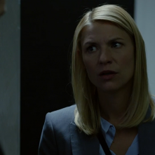 Homeland: Claire Danes in una scena dell'episodio Enemy of the State