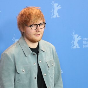 Berlino 2018: Ed Sheeran al photocall di Songwriter