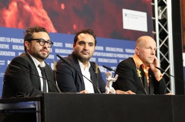 Berlino 2018: Manuel Alcalá e Alonso Ruizpalacios alla conferenza dei premiati