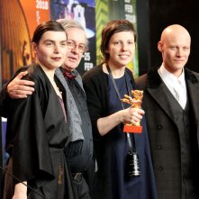 Berlino 2018: il cast di Ognuno ha diritto ad amare - Touch Me Not alla conferenza dei premiati