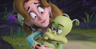 È arrivato il Broncio: un momento del film animato