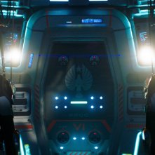 Pacific Rim: Uprising, John Boyega e Scott Eastwood in una foto del film