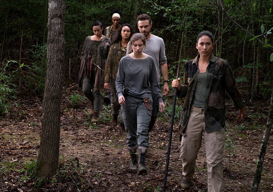 The Walking Dead: un'immagine del decimo episodio dell'ottava stagione