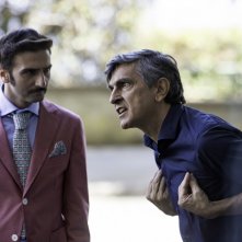 Una festa esagerata: Vincenzo Salemme e Andrea Di Maria in una scena del film