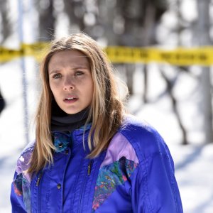 I segreti di Wind River: Elizabeth Olsen in una scena del film