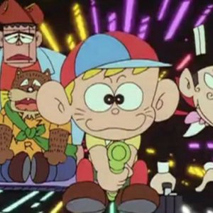 Carletto il principe dei mostri - una scena del cartone animato