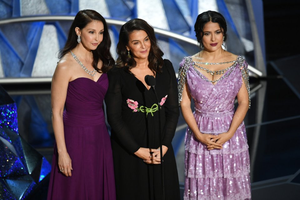 Oscar 2018: Salma Hayek, Ashley Judd, Annabella Sciorra