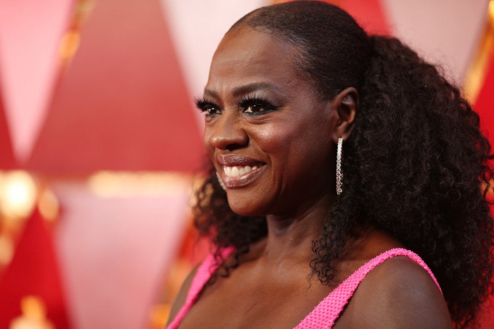 Oscar 2018: Viola Davis sul tappeto rosso