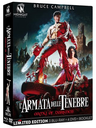 La cover dell'edizione speciale de L'armata delle tenebre