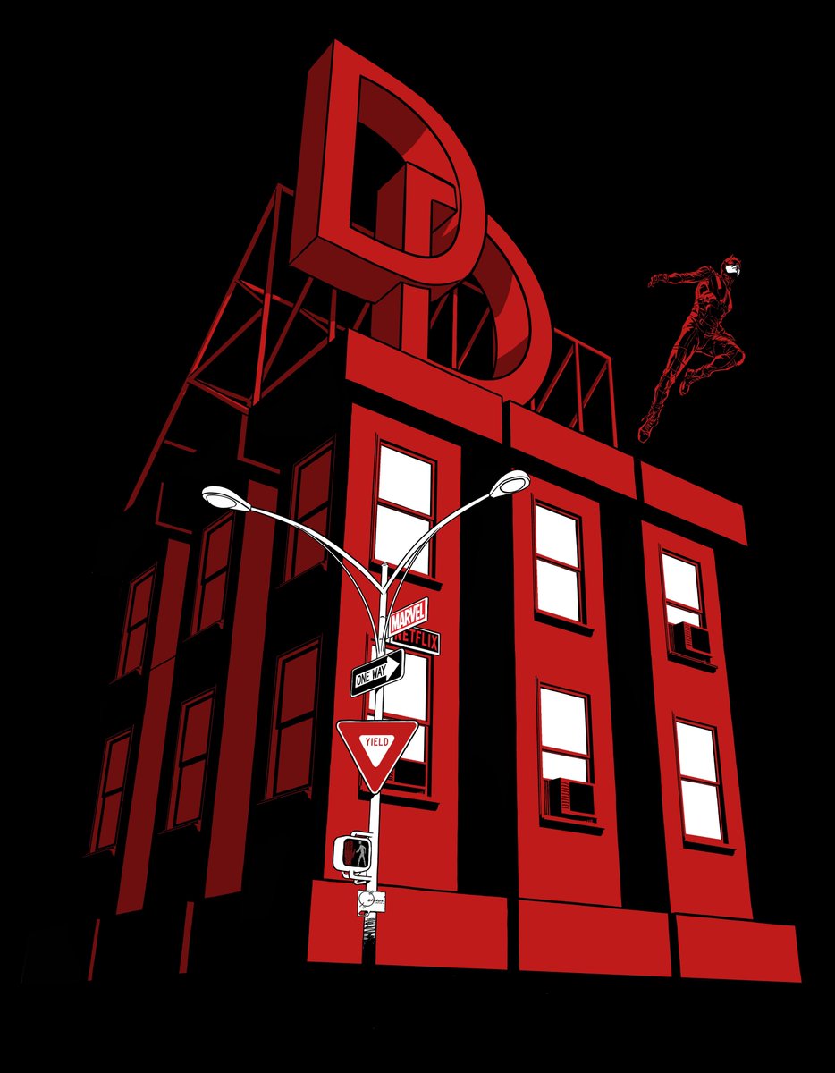 Daredevil: un poster della terza stagione