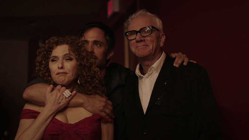 Mozart in the Jungle: Bernadette Peters, Gael García Bernal e Malcolm McDowell in una foto della quarta stagione