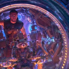 Avengers: Infinity War, una foto di Thor, Rocket e Groot