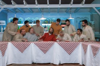 Oh mio Dio!: Carlo Caprioli e Stefano Fregni in un momento del film