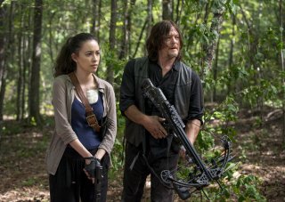 The Walking Dead: un momento dell'episodio "Dead or Alive Or"