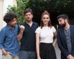 Metti la nonna in freezer: i registi e il cast a Roma, e la black comedy è servita