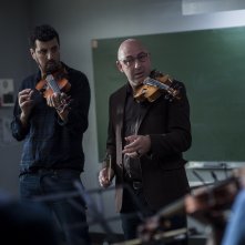 La mélodie: Kad Merad e Samir Guesmi in una scena del film