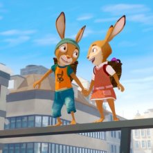 Rabbit School - I Guardiani dell'Uovo d'Oro: una scena del film d'animazione