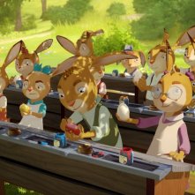 Rabbit School - I Guardiani dell'Uovo d'Oro: un'immagine tratta dal film d'animazione