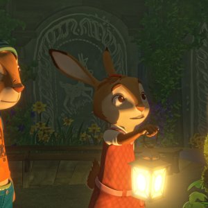 Rabbit School - I Guardiani dell'Uovo d'Oro: un momento del film d'animazione