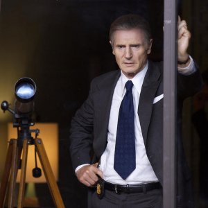 The Silent Man: Liam Neeson in una scena del film