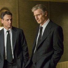 The Silent Man: Liam Neeson e Tony Goldwyn in una scena del film
