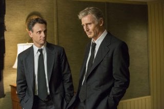 The Silent Man: Liam Neeson e Tony Goldwyn in una scena del film