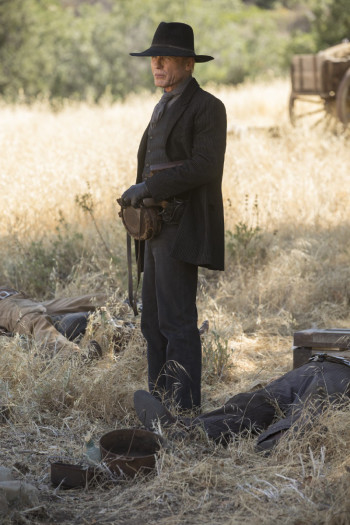 Westworld: Ed Harris in una foto della serie