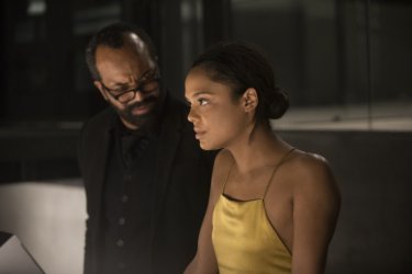 Westworld: una foto di Jeffrey Wright e Tessa Thompson