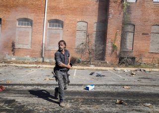 The Walking Dead: una scena dell'episodio The Key con Andrew Lincoln