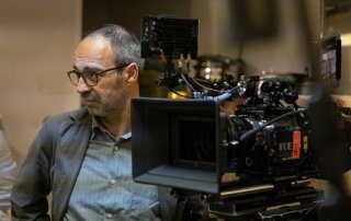 Il Miracolo: Niccolò Ammaniti in un'immagine dal set