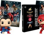 Justice League: su Amazon 5 bundle con Steelbook, Poster e i Funko dei supereroi DC