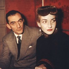 Maria by Callas: Maria Callas e Luchino Visconti in un'immagine tratta dal documentario