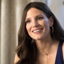 Molly's Game: Jessica Chastain in una scena del film