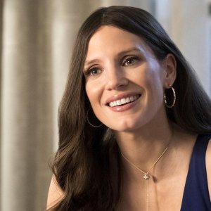 Molly's Game: Jessica Chastain in una scena del film