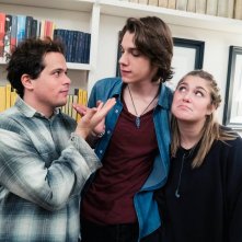 Succede: Brando Pacitto, Matteo Giuggioli e Sofia Viscardi in un'immagine promozionale