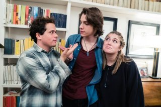Succede: Brando Pacitto, Matteo Giuggioli e Sofia Viscardi in un'immagine promozionale