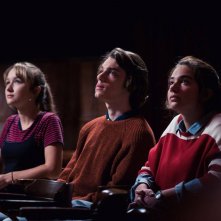 Succede: Matilde Passera, Matteo Giuggioli e Margherita Morchio in una scena del film