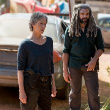The Walking Dead: Melissa McBride e Khary Payton in Do Not Send Us Astray