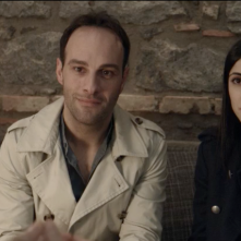 Transfert: Rossella Cardaci ed Enrico Sortino in una scena del film