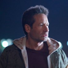 X-Files: David Duchovny  in una scena dell'episodio Il figlio perduto