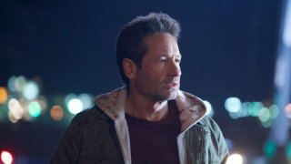 X-Files: David Duchovny in una scena dell'episodio Il figlio perduto