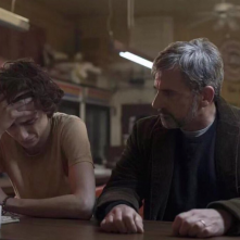 Beautful Boy: Timothée Chalamet e Steve Carell in una foto del film