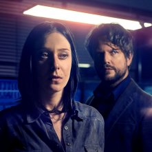 O Mecanismo: Caroline Abras durante una scena