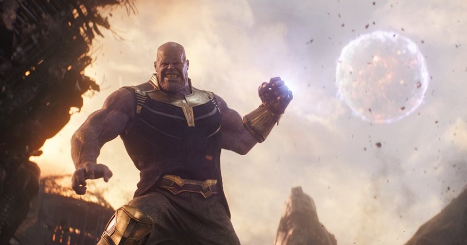 Avengers: Infinity War, una foto di Thanos