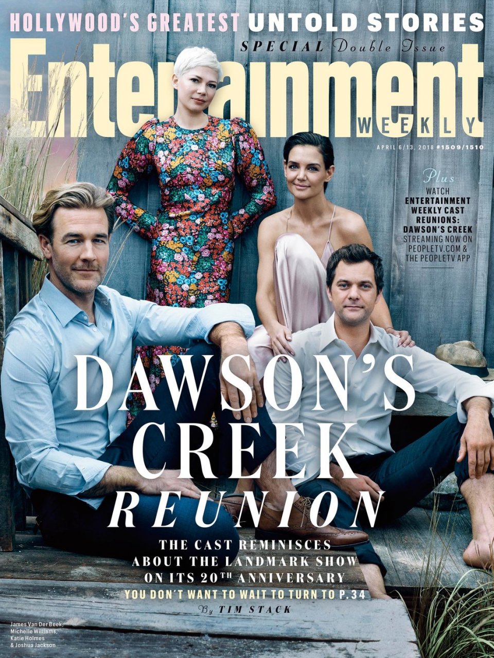 Dawson's Creek: il cast sulla cover di EW