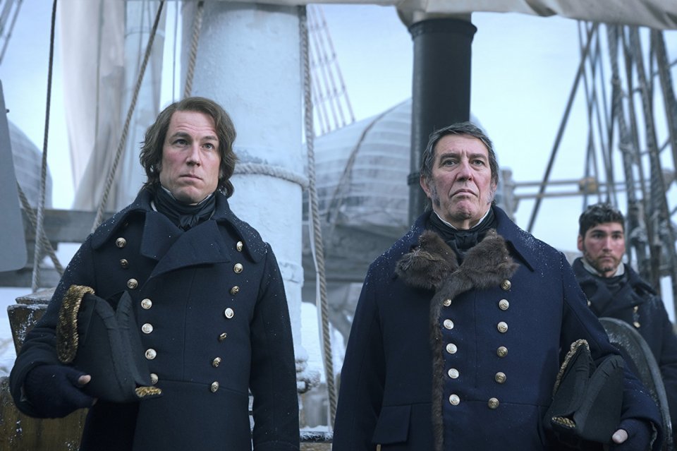 The Terror: Ciaran Hinds insieme a Tobias Menzies in una scena