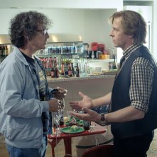 Ready Player One: Mark Rylance e Simon Pegg in una scena del film