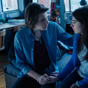 Succede: Matteo Oscar Giuggioli e Margherita Morchio in una scena del film