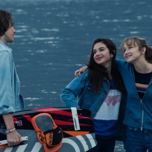Succede: Matilde Passera, Matteo Oscar Giuggioli e Margherita Morchio in un momento del film